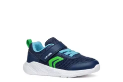 Geox Kids Trainers | Sprintye | Navy & Light Green