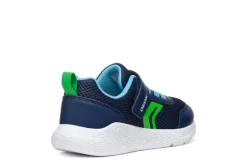 Geox Kids Trainers | Sprintye | Navy & Light Green