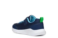 Geox Kids Trainers | Sprintye | Navy & Light Green