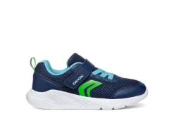 Geox Kids Trainers | Sprintye | Navy & Light Green