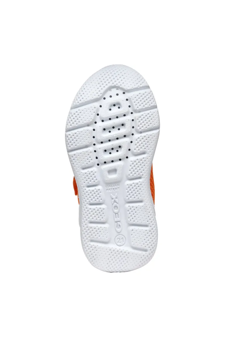 Geox Kids Trainers | Sprintye | Orange & Royal