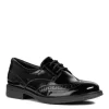 Geox School Shoes | Agata D Lace Up | Black Patent