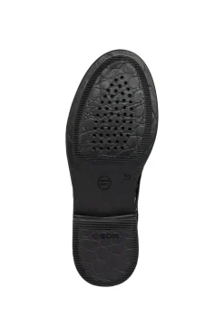 Geox School Shoes | Agata D Lace Up | Black Patent