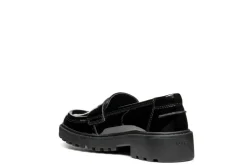 Geox School Shoes | Casey Loafer | Black Patent Leather