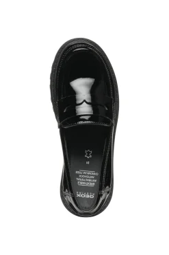 Geox School Shoes | Casey Loafer | Black Patent Leather