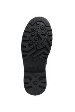 Geox School Shoes | Casey T-Bar | Black Leather