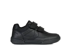 Geox School Shoes | Poseido Velcro | Black
