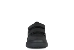 Geox School Shoes | Poseido Velcro | Black