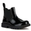 Geox School Shoes | Shaylax Chelsea Boot | Black Patent