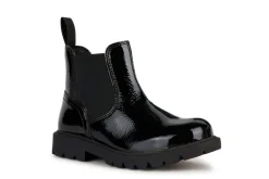 Geox School Shoes | Shaylax Chelsea Boot | Black Patent
