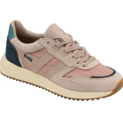 Gola Women's Trainers | Chicago | Blossom Pink & Ocean Blue