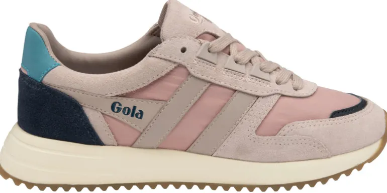 Gola Women's Trainers | Chicago | Blossom Pink & Ocean Blue