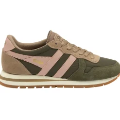 Gola Women’s Trainers | Daytona Chute | Khaki & Cappuccino