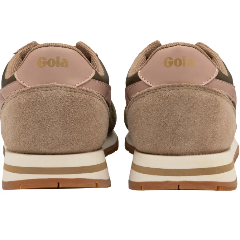 Gola Women’s Trainers | Daytona Chute | Khaki & Cappuccino