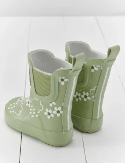 Grass & Air Wellies | Floral Colour Changing | Green