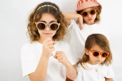 Grech & Co Bucket Hat | Reversible | Stripe Sunset