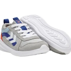 Hummel Kids Trainers | Bounce Jnr | Light Grey