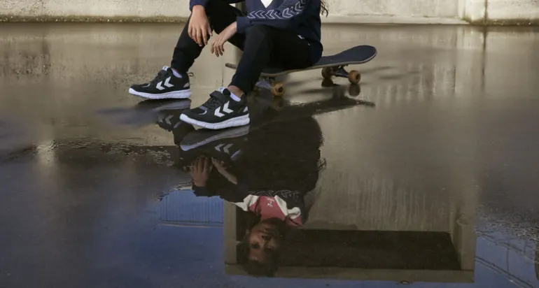 Hummel Kids Trainers | Waterproof X-Light 2.0 | Black