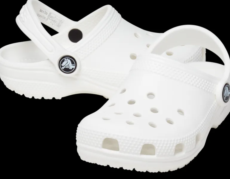 Kids Classic Crocs | Clog | White
