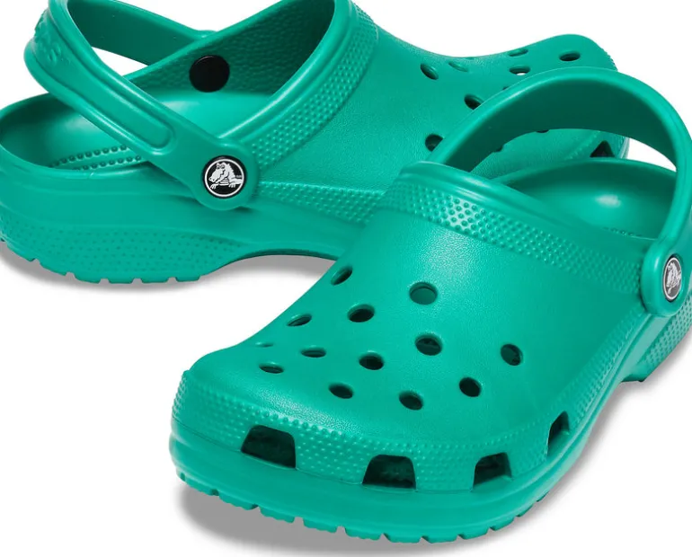 Kids Classic Crocs | Clog | Deep Green