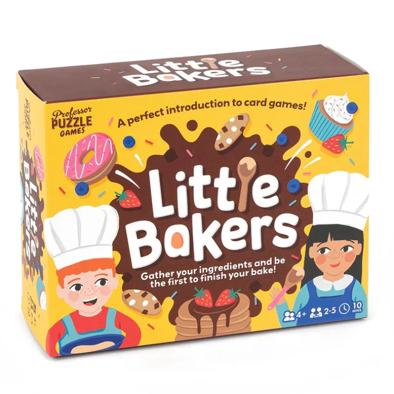 Kids Games | Professor Puzzle | Little Bakers