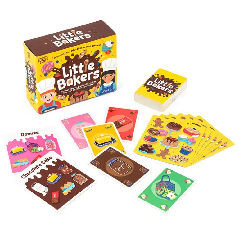 Kids Games | Professor Puzzle | Little Bakers