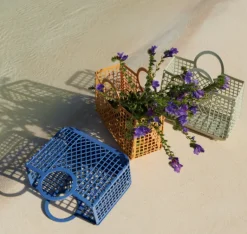 Liewood Basket | Bloom Bag | Dusty Mint