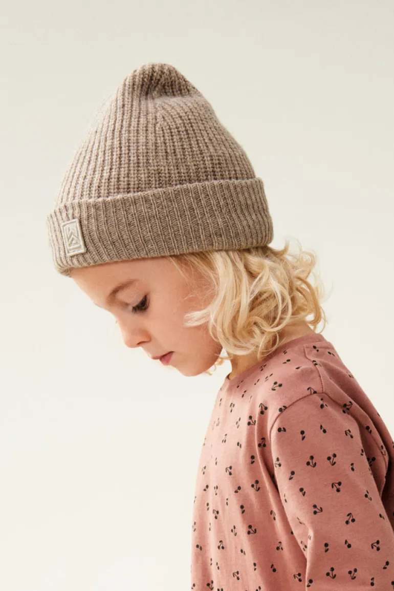 Liewood Beanie | Emilio | Oat Melange