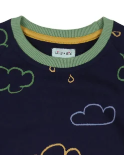 Lilly and Sid Sweatshirt | Weather Navy