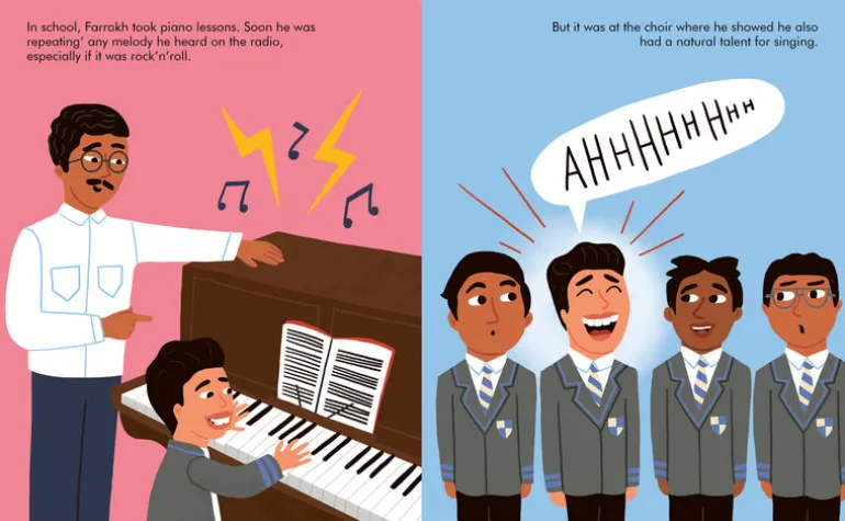 Little People Big Dreams Books | Hardback | Freddie Mercury