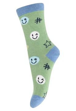 Melton Doodle Socks | Watercress