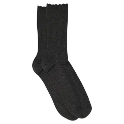 Mp Denmark Women's socks | Julia | Black Glitter