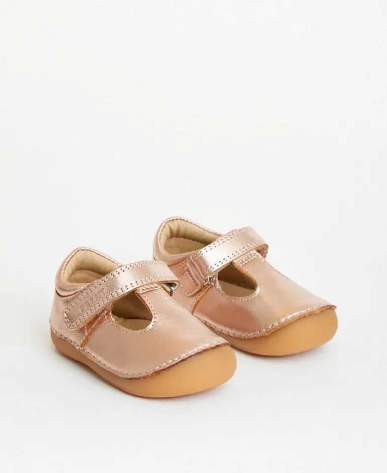 Prenta First Walker Shoes | Atlas | Rose Gold