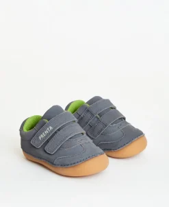 Prenta First Walker Shoes | Rocket | Charcoal Suede