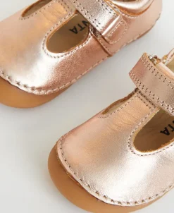 Prenta First Walker Shoes | Atlas | Rose Gold