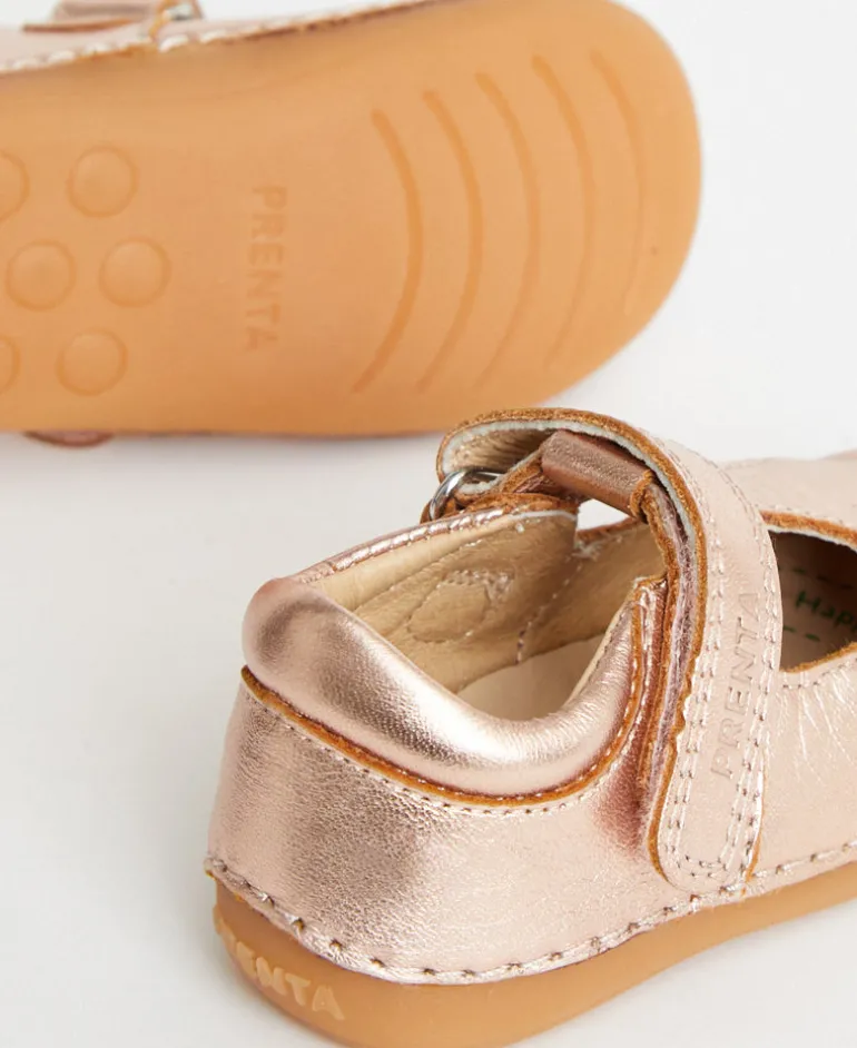 Prenta First Walker Shoes | Atlas | Rose Gold