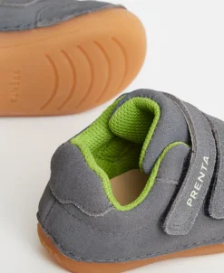 Prenta First Walker Shoes | Rocket | Charcoal Suede