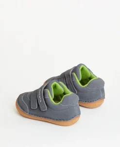 Prenta First Walker Shoes | Rocket | Charcoal Suede
