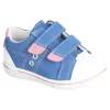Ricosta Shoes | Nippy Velcro | Azur Blue & Rosa Pink