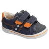 Ricosta Shoes | Nippy Velcro | Navy Blue & Orange