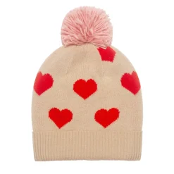 Rockahula Kids Bobble Hat | Sweetheart | Knitted