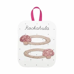 Rockahula Kids Hair Clips | Glitter Toadstool