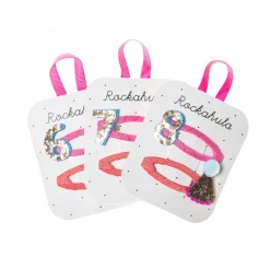 Rockahula Kids Hair Clips | Birthday Glitter No. 6