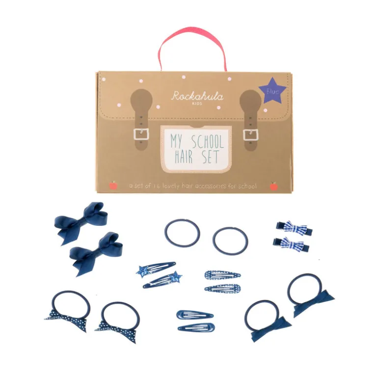 Rockahula Kids Hair Set | School Hair Set | Blue