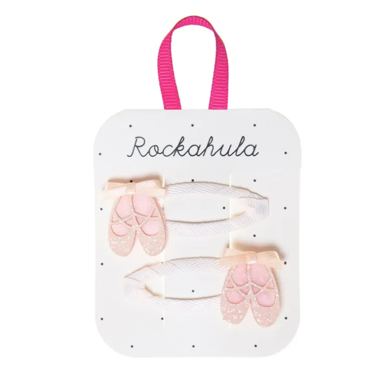 Rockahula Kids Hairclips | Ballet Shoes | Pink