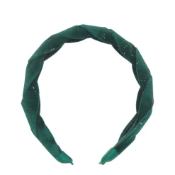 Rockahula Kids Headband | Velvet Twisted | Evergreen