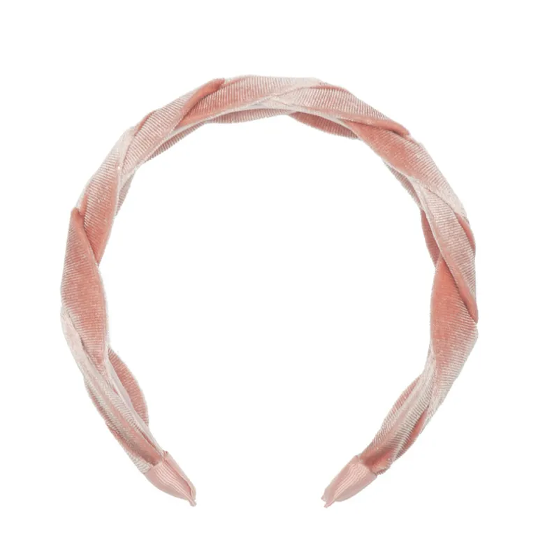 Rockahula Kids Headbands | Sparkle Velvet Twisted | Pink