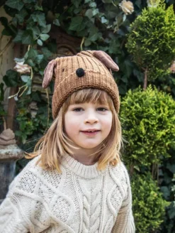 Rockahula Kids Knit Hat | Morris Sausage | Brown