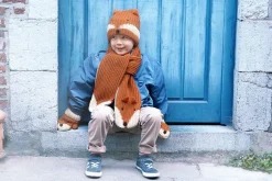 Rockahula Kids Knit Hat | Felix Fox | Brown