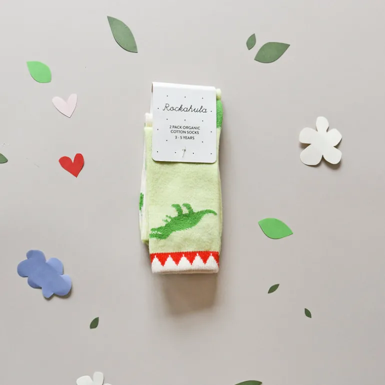 Rockahula Kids Socks | pack of 2 | T-Rex